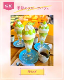 ◀◁他の投稿はこちらから

佐伯のケーキ屋さんで 今が旬のシャインマスカットパフェが9月17日に発売スタート🍇✨

プリプリで甘〜いシャインマスカットをたっぷり使用した季節限定パフェ
月うさぎさんでは季節のフルーツを使用したパフェがイートインできます🍀*゜

店内には和洋菓子が沢山並んでいるので
手土産にも困らないお店🥰
佐伯に行く際は是非寄ってみてください🫶♡

『月うさぎ』
@tsukiusagi.furukawaseika
📍佐伯市女島2-2
☎️0972-22-0099
🕕9:00～19:00
🅿️あり 
【商品名】シャインマスカットパフェ
⚠掲載内容は来店当時の情報です

.｡ꕤ 今回の #スイーツ部特派員 ꕤ.｡
▸︎▹︎▸︎▹︎ @oita_hiromi10_88 さん
┈┈┈┈┈┈┈ ❁ ❁ ❁ ┈┈┈┈┈┈┈┈
oita_ひろみです·͜· ♡ 大分歴長ーい私が
スイーツ部特派員として大分県内の美味しい • 可愛いスイーツを紹介していきます🍰🍩🧁
┈┈┈┈┈┈┈ ❁ ❁ ❁ ┈┈┈┈┈┈┈┈

#スイーツ #ケーキ屋 #sweets #スイーツ部 ケーキ 大分 地元情報 安心情報 佐伯カフェ
